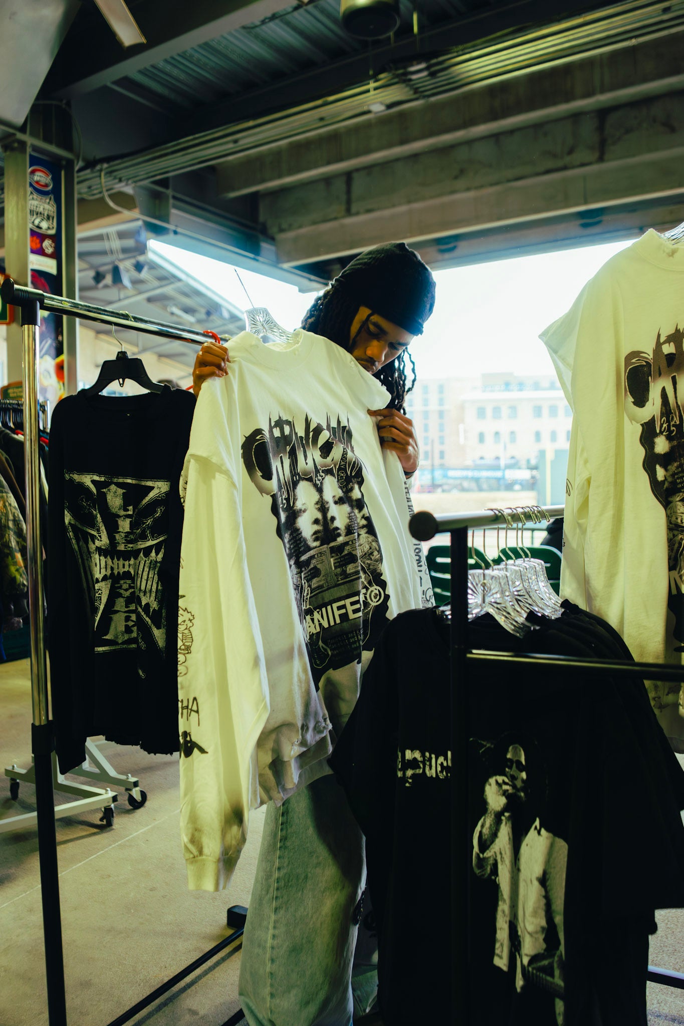 "The Nano Sketch" Distressed Tee