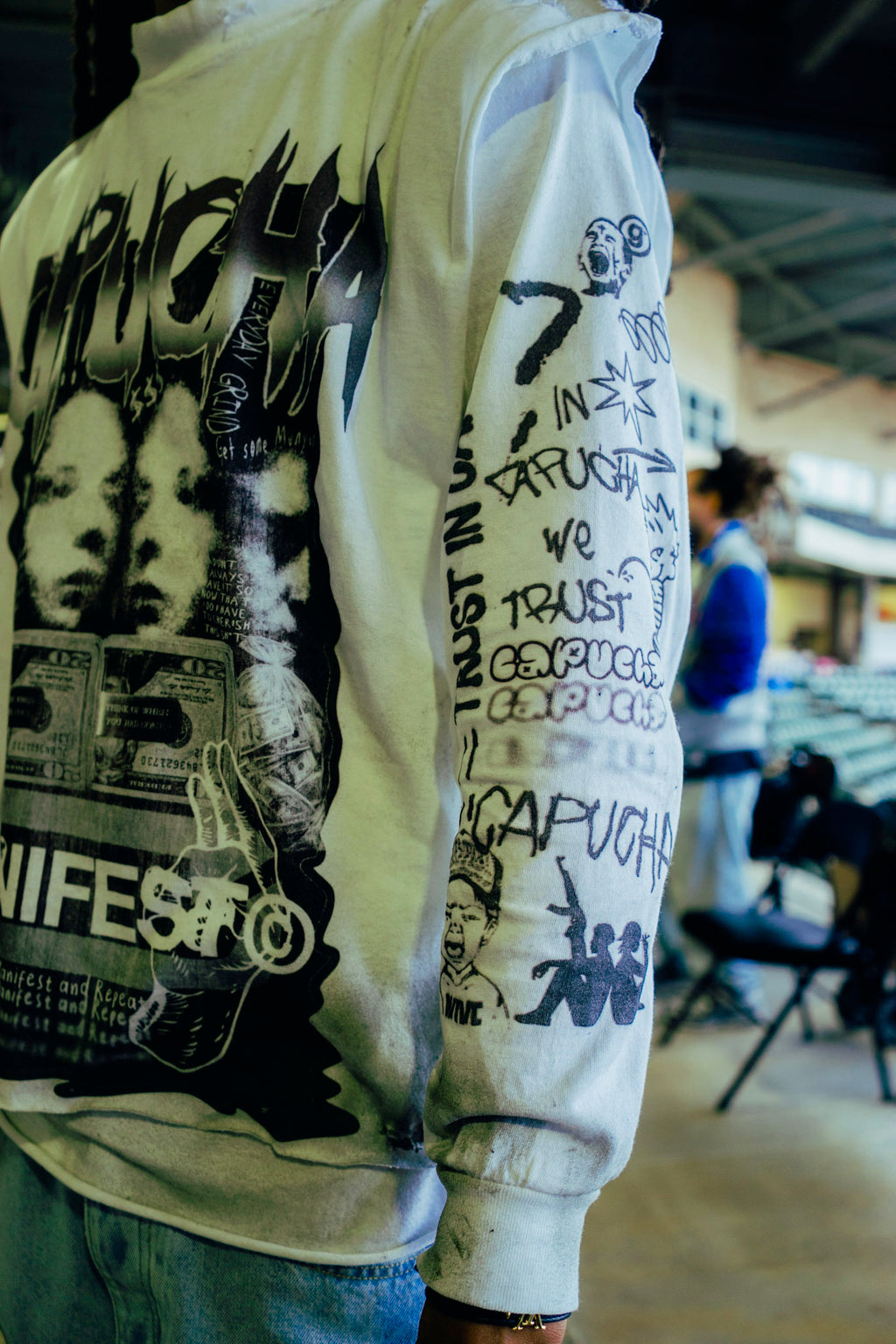 "The Nano Sketch" Distressed Tee